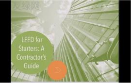 LEED for Starters A Contractor's Guide