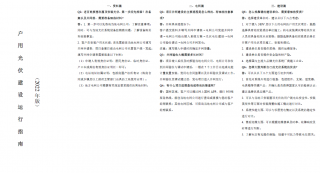国家能源局印发《户用光伏建设运行指南（2022年版）》